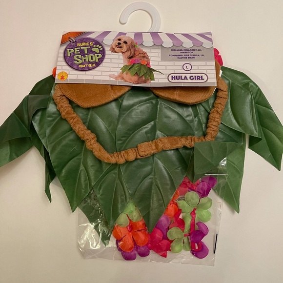 Large Dog Clothes outfit Hula Costume - Picture 2 of 5